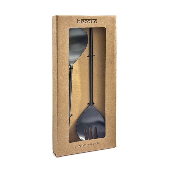 Tacâm pentru salată 2 buc. din oțel inoxidabil Bronte – Bizzotto-image-2