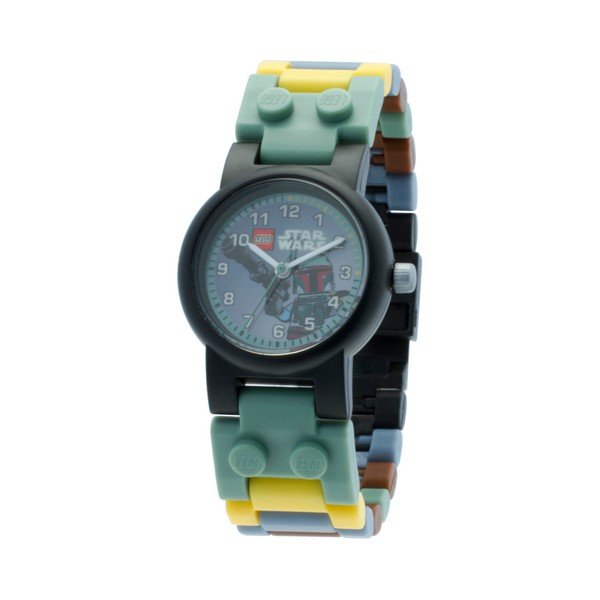 Ceas de mână cu figurină LEGO® Star Wars Boba Fett-image-1