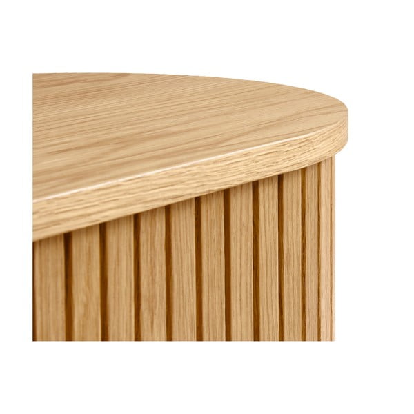 Comodă TV cu aspect de lemn de stejar 56x180 cm Nola – Unique Furniture-image-2