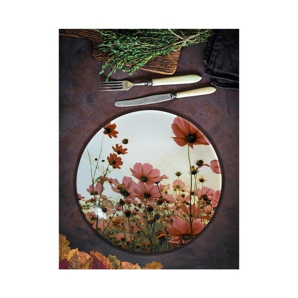 Farfurie din ceramică Poppies, ⌀ 25 cm-image-1