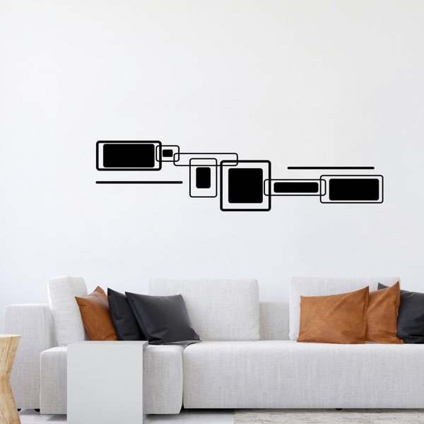 Autocolant Ambiance Rectangular Designs-image-1