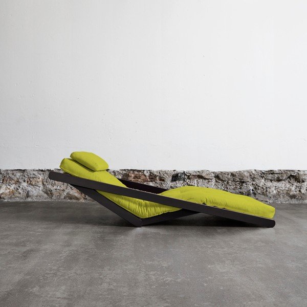 Șezlong extensibil Karup Figo Wenge/Pistacie-image-2