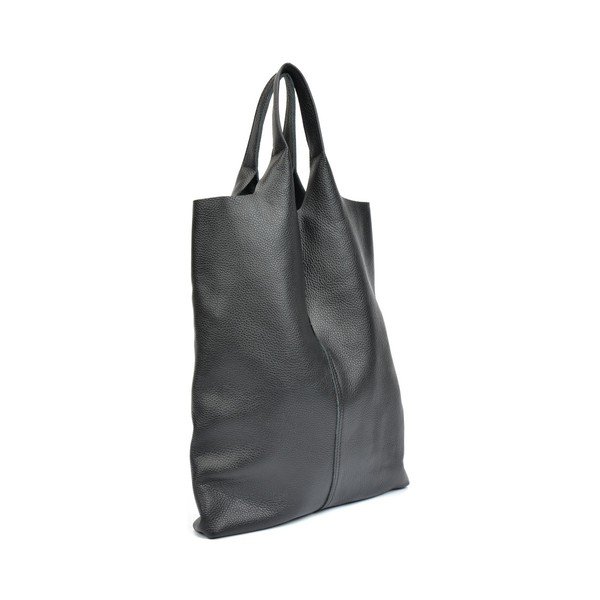 Geantă din piele Isabella Rhea Barbara, negru-image-2