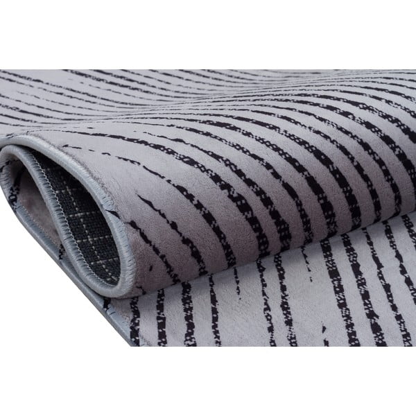 Covor tip traversă  lavabil gri 300x100 cm - Vitaus-image-3