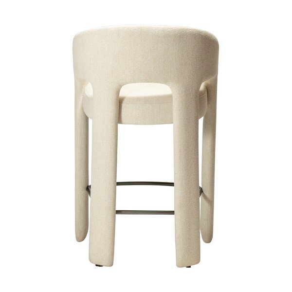 Scaun de bar bej (înălțime șezut 67 cm) Splendor – DAN-FORM Denmark-image-2