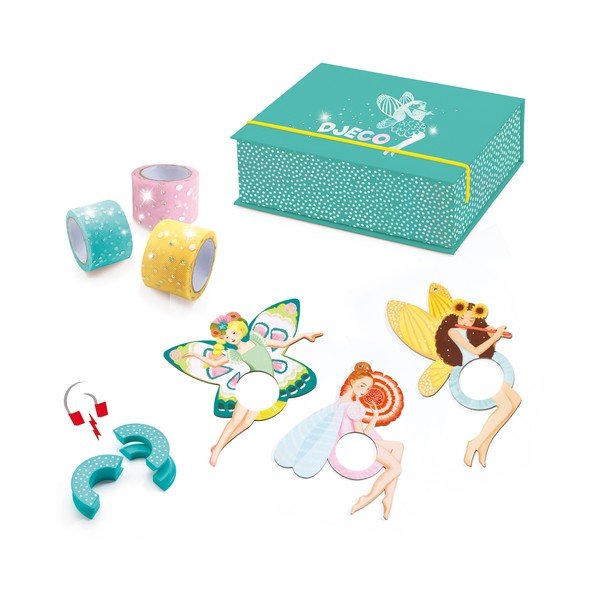 Set DIY pompoane Djeco Fairies-image-1