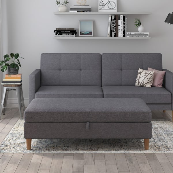 Taburet gri Lilly – Støraa-image-1