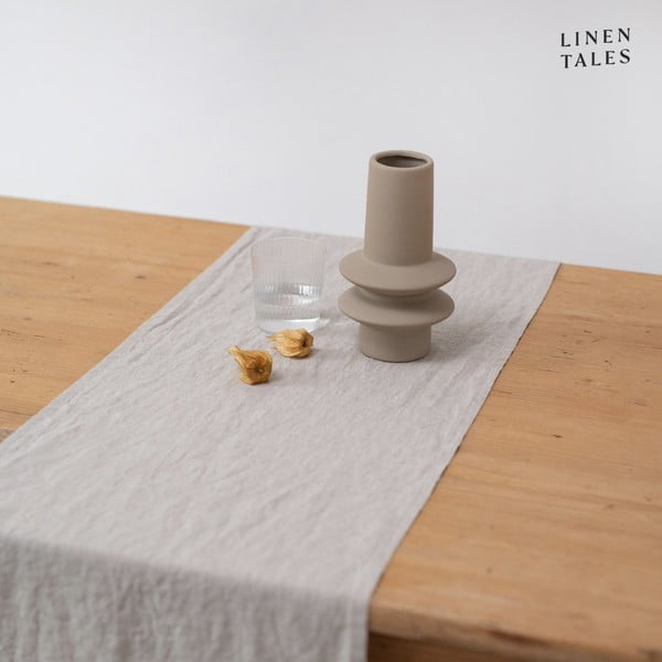 Napron de masă din in 40x200 cm – Linen Tales-image-1