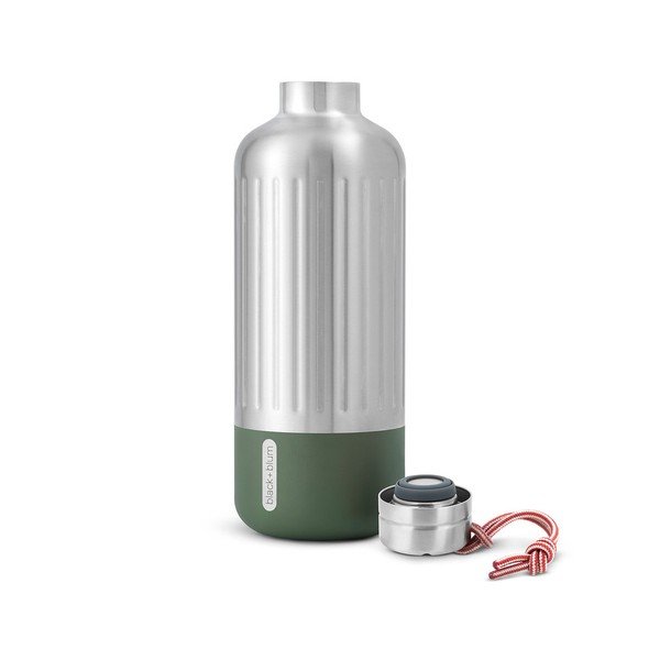 Sticlă termică argintie din oțel inoxidabil 850 ml Explorer – Black + Blum-image-2