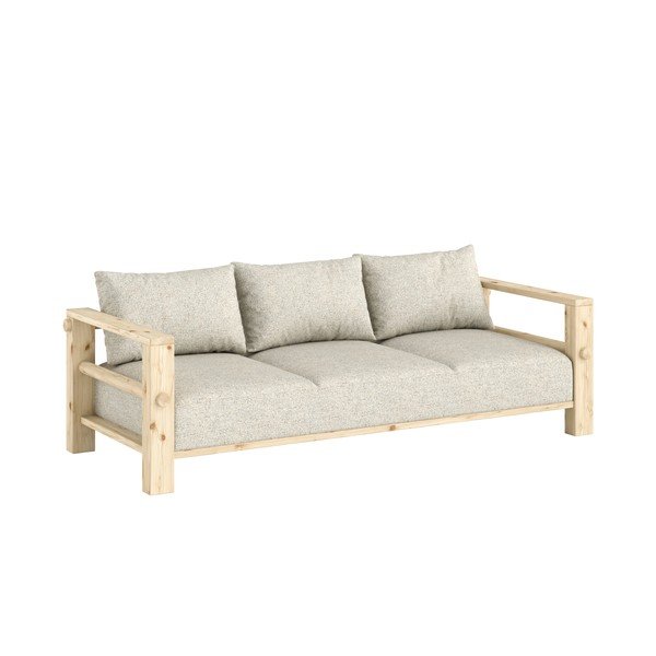 Canapea gri deschis 225 cm Bare – Karup