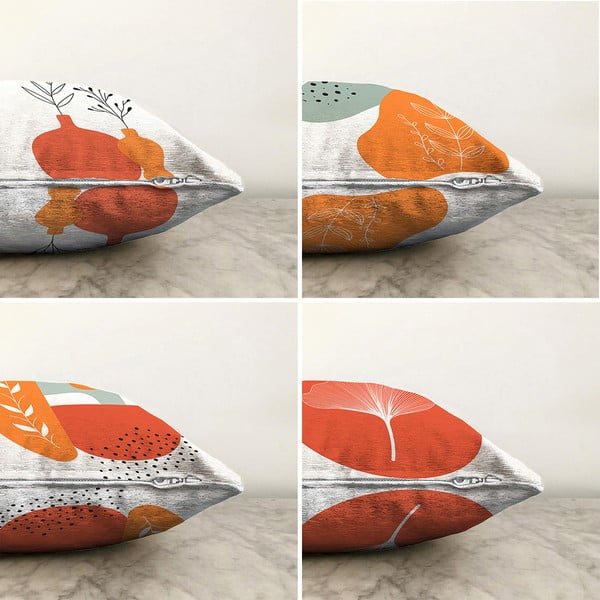 Set 4 fețe de pernă Minimalist Cushion Covers Glam, 55 x 55 cm-image-1