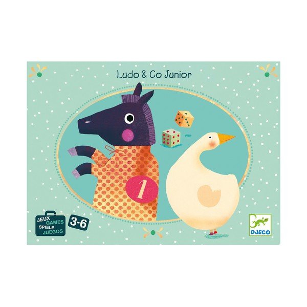 Joc de masă Nomad Ludo & Co Junior - Djeco-image-2