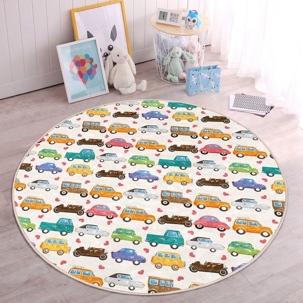 Covor pentru copii ø 120 cm Comfort – Mila Home-image-3