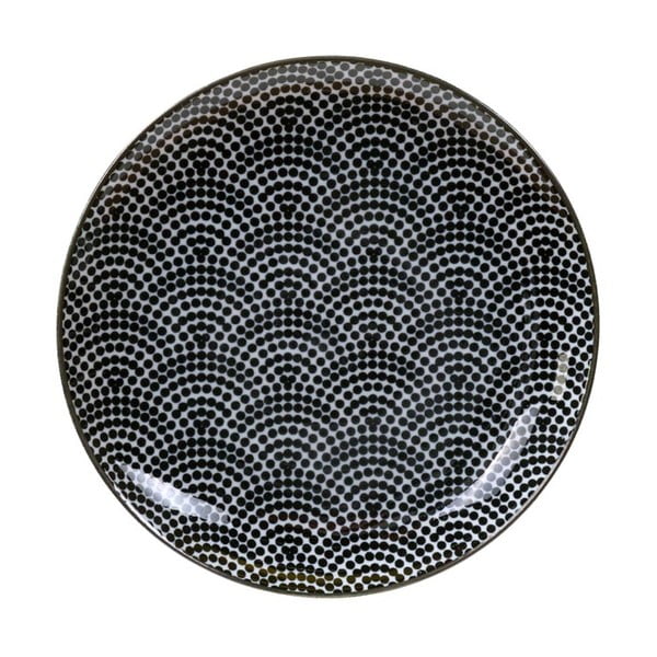 Farfurie Tokyo Design Studio Nippon Dots, ø 16 cm, alb-negru