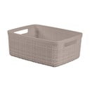 Coș de depozitare de depozitare din plastic 27x20x11 cm Jute S – Curver