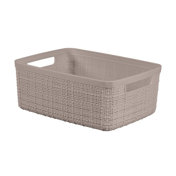 Coș de depozitare de depozitare din plastic 27x20x11 cm Jute S – Curver