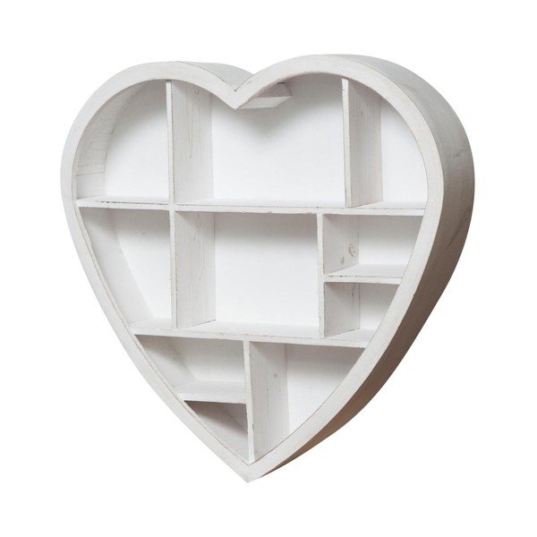 Bibliotecă din lemnCrido Consulting Heart, 61 x 60 cm-image-1