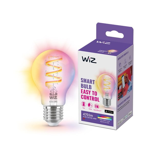 Bec smart cu filament E27, 6 W – WiZ