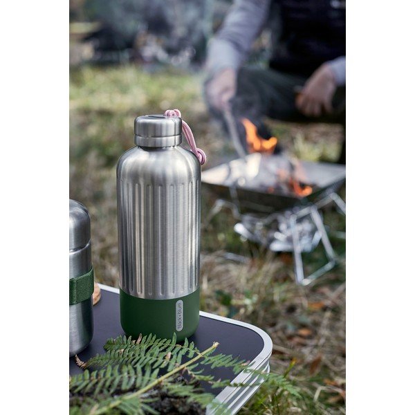 Sticlă termică argintie din oțel inoxidabil 850 ml Explorer – Black + Blum-image-1