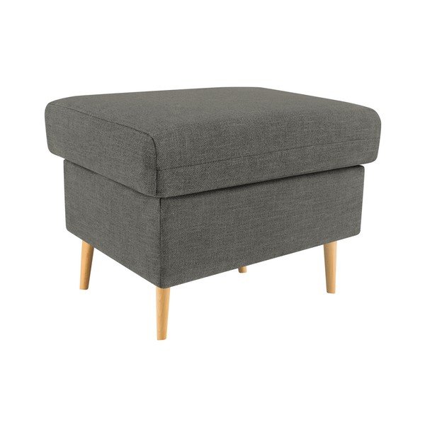 Taburet Mazzini Sofas Iris, gri închis-image-3