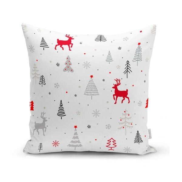 Fețe de pernă 4 buc. 43x43 cm  cu model de Crăciun Snowflakes – Mila Home-image-3