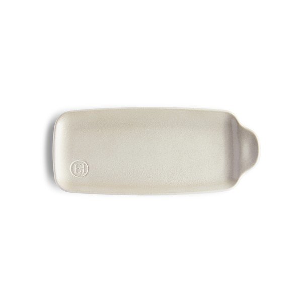 Platou din ceramică pentru servire Emile Henry Aperitivo, 23 x 10 cm, maro-image-1