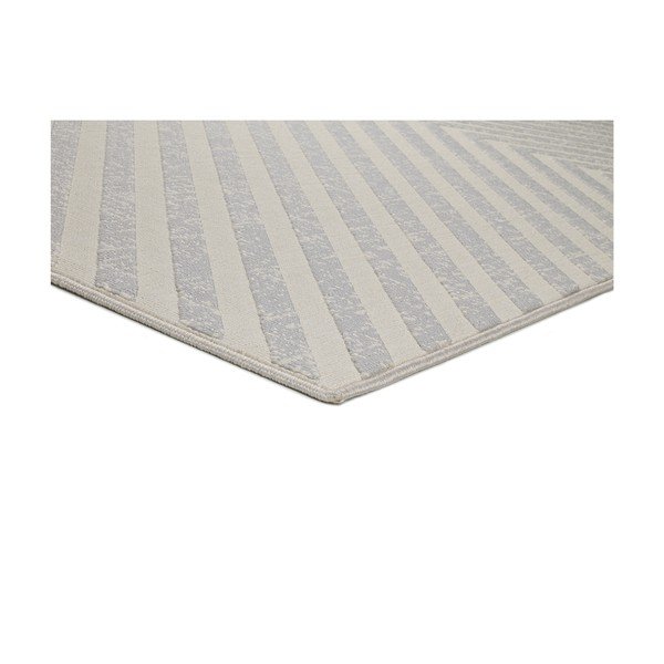 Covor pentru exterior Universal Cannes Hypnotic, 150 x 80 cm, alb-crem-image-1