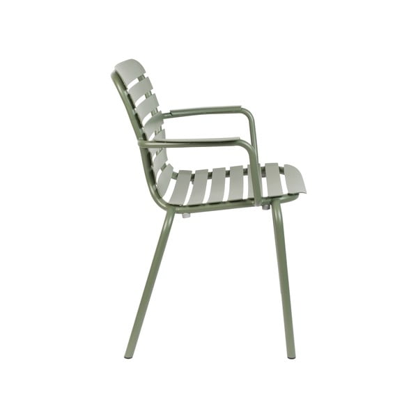 Scaune de grădină verde-deschis 2 buc. din metal Vondel – Zuiver-image-3