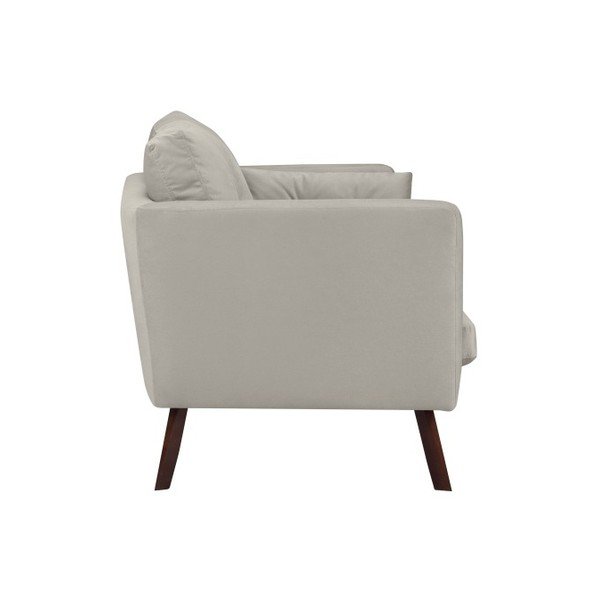 Fotoliu Mazzini Sofas Cotton, gri deschis-image-3
