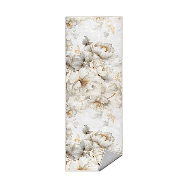 Covor tip traversă crem lavabil 80x200 cm Soft and Gentle – Mila Home