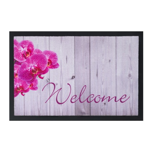 Covoraș intrare Hamat Welcome Orchid, 40 x 60 cm