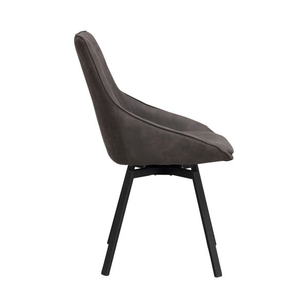 Scaun rotativ de birou gri Alison - Rowico-image-3