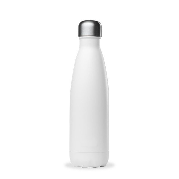 Sticlă albă de călătorie din oțel inoxidabil 500 ml Matt - Qwetch-image-2
