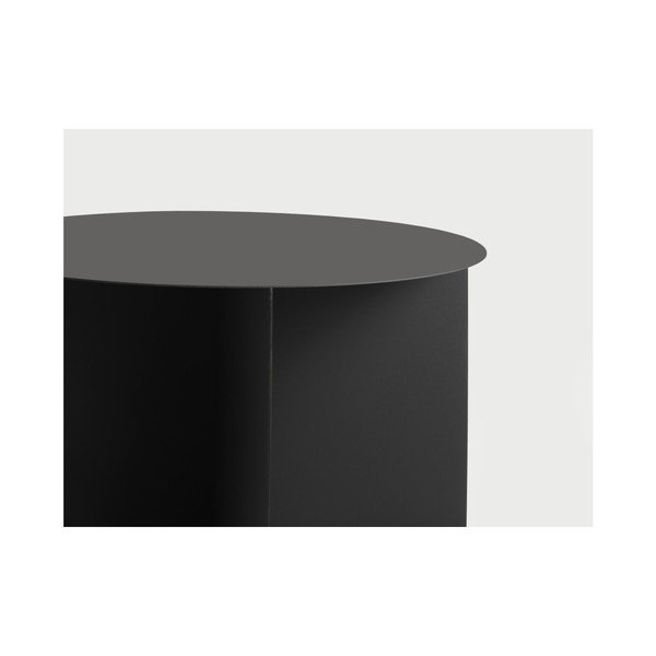 Masă de cafea Custom Form Oli, ⌀ 70 cm, negru-image-2