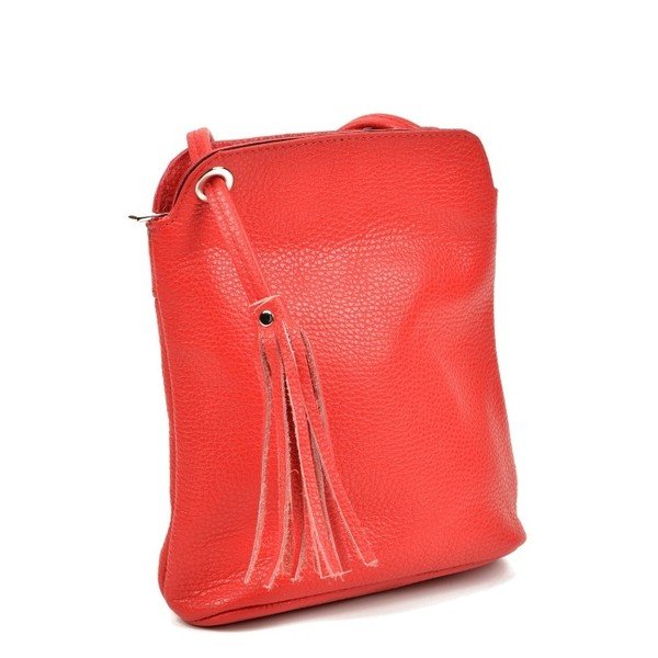 Rucsac din piele pentru femei Carla Ferreri Harro, roșu-image-3