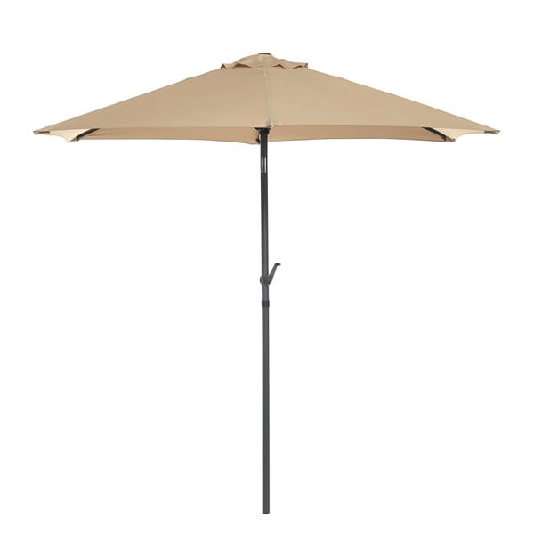 Parasol cu manivelă Butlers Siesta, înălțime 180 cm, bej