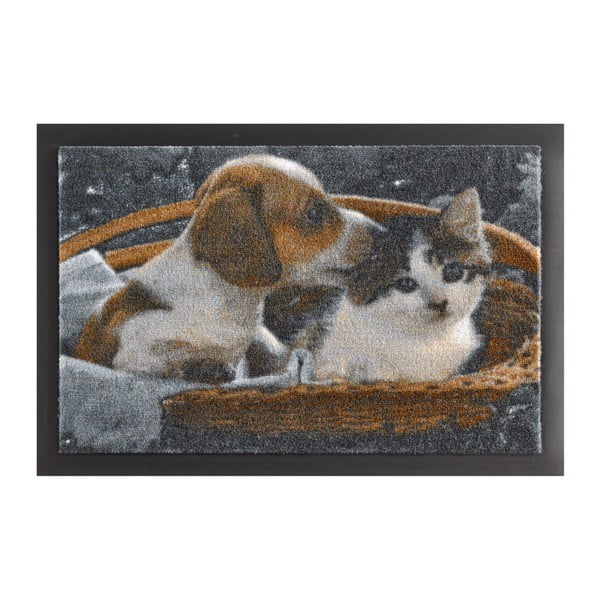 Covoraș intrare Hanse Home Animals Dog and Cat, 40x60 cm