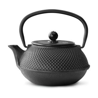 Ceainic din fontă cu infuzor Bredemeijer Jang, 800 ml, negru