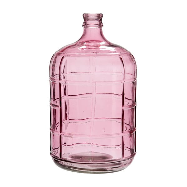 Vază de sticlă Pinkie înălțime 42 cm