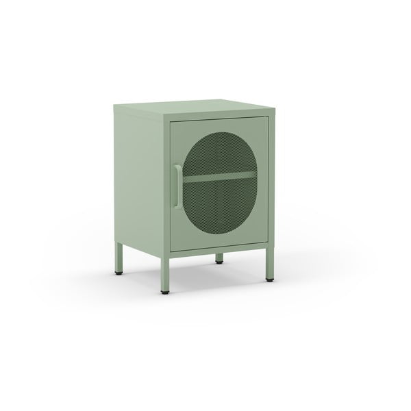 Noptieră verde-mentă din metal Diora – Marckeric-image-2