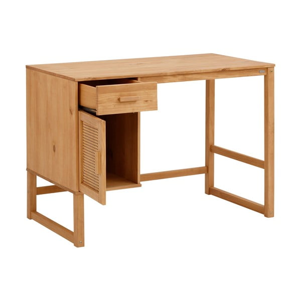 Birou din lemn masiv de pin 60x110 cm Jolene - Støraa-image-2