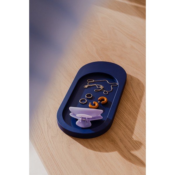 Tavă decorativă din lemn 15x32 cm Tenu – noo.ma-image-2