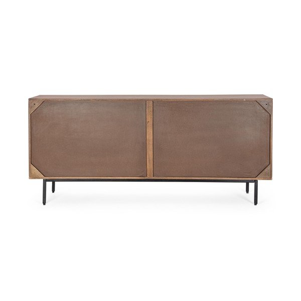Comodă în culoare naturală din lemn de mango 170x75x40 cm Tadita – Bizzotto-image-3