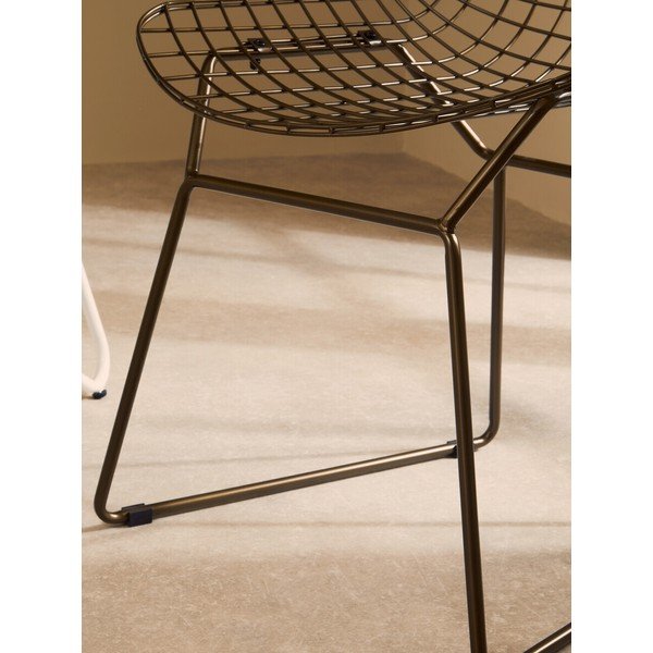 Scaun de dining bronz din metal District – Premier Housewares-image-3