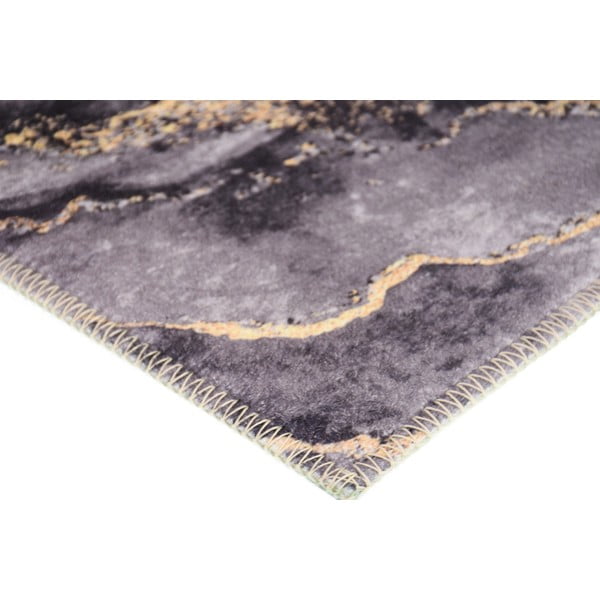 Covor gri lavabil 80x50 cm - Vitaus-image-2