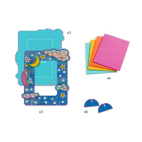 Set DIY 3 rame Djeco Dreamer-image-2