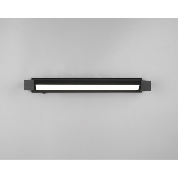 Aplică de perete negru-mat LED Fabrizio – Trio-image-2