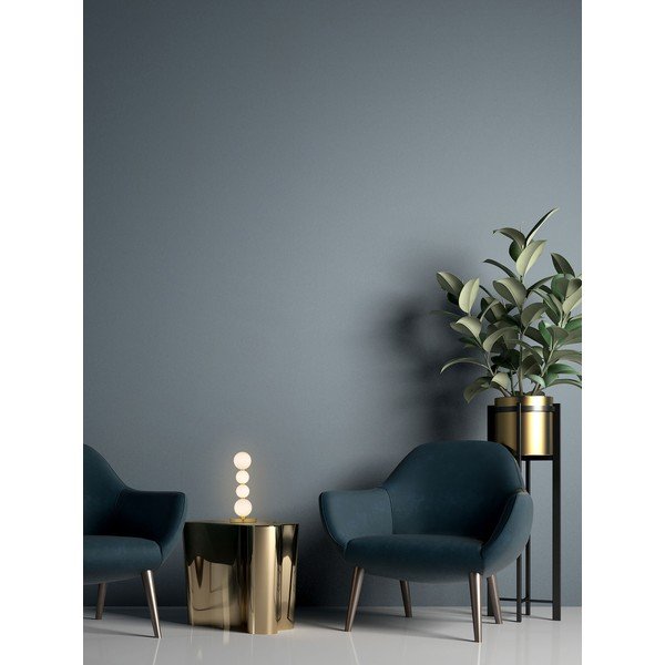 Veioză albă/aurie LED din metal cu abajur din sticlă (înălțime 31 cm) Perla – Nova Luce-image-1