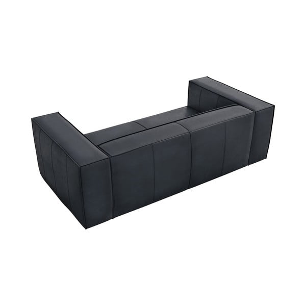 Canapea albastru-închis cu tapițerie din piele 212 cm Madame – Windsor & Co Sofas-image-3