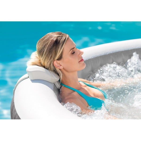 Jacuzzi gonflabil ø 216 cm adâncime 71 cm pentru șase persoane Bubble Greywood Deluxe 6 AP – Intex-image-4